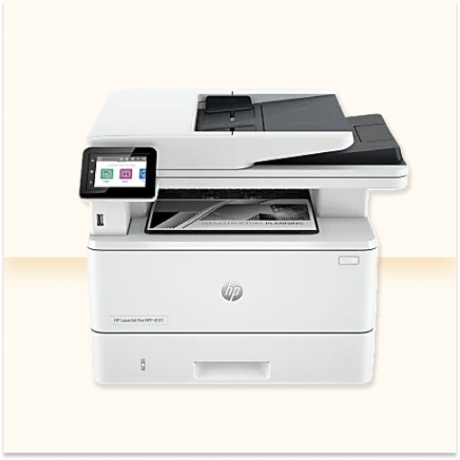 HP LaserJet Pro MFP 4101fdw - Hp Printer Setup